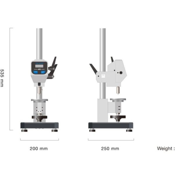 Automatic Hardness Tester-IRHD Compact III: High-Precision Automated Device for Measuring Hardness of Rubber and Elastomer Materials